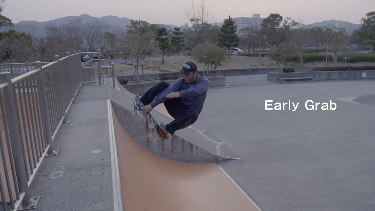 【minihowto】EARLY GRAB （アーリー・グラブ） NOLLIE SKATEBOARDING